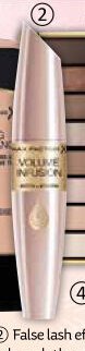 False lash effect Volume infusion