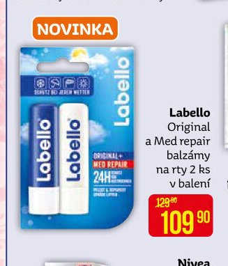 Labello Original a Med repair balzámy na rty 2 ks v balení