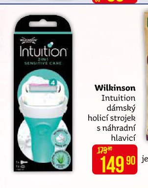 Wilkinson Intuition dámský holicí strojek s náhradní hlavicí
