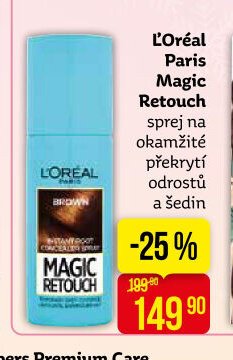 L'Oréal Paris Magic Retouch sprej na okamžité překrytí odrostů a šedin