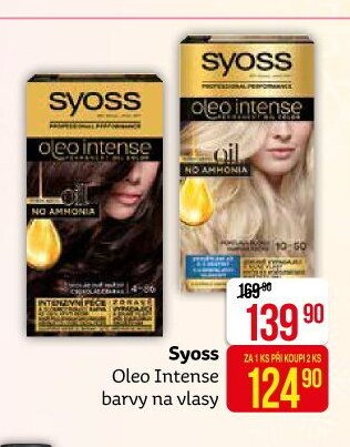 Syoss Oleo Intense barvy na vlasy