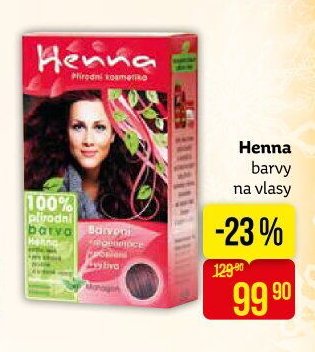 Henna barvy na vlasy