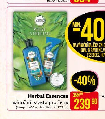 Herbal Essences vánoční kazeta pro ženy