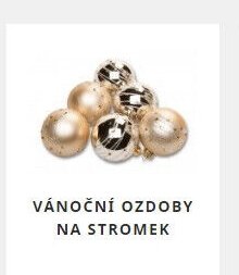 Vánoční ozdoby na stromek - Mountfield akcniletaky.com
