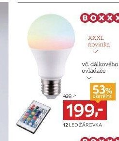 12 LED ŽÁROVKA