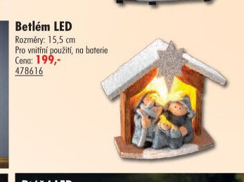 Betlém LED - UNI HOBBY akcniletaky.com