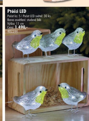 Ptáčci LED - UNI HOBBY akcniletaky.com