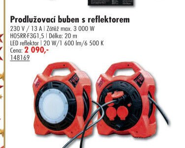 Prodlužovací buben s reflektorem - UNI HOBBY akcniletaky.com