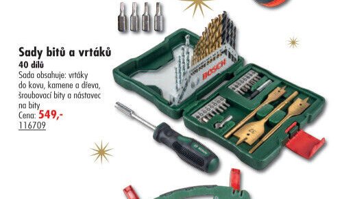 Sady bitů a vrtáků 40 dílů - UNI HOBBY akcniletaky.com