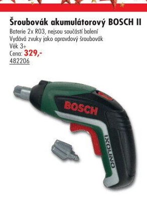 Šroubovák akumulátorový BOSCH II - UNI HOBBY akcniletaky.com
