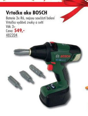 Vrtačka aku BOSCH - UNI HOBBY akcniletaky.com
