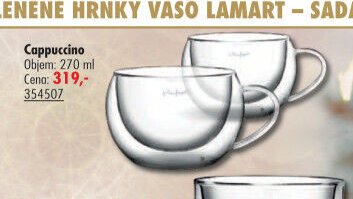 Cappuccino VASO LAMART - UNI HOBBY akcniletaky.com