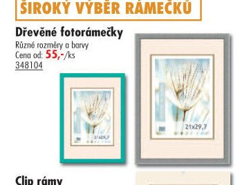 Dřevěné fotorámečky - UNI HOBBY akcniletaky.com