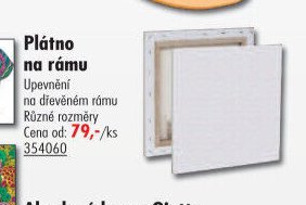 Plátno na rámu - UNI HOBBY akcniletaky.com