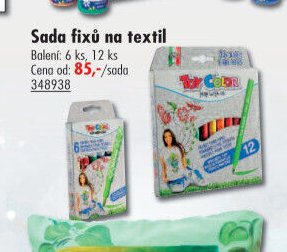 Sada fixů na textil - UNI HOBBY akcniletaky.com