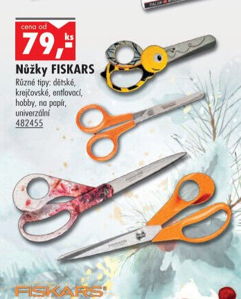 Nůžky FISKARS - UNI HOBBY akcniletaky.com