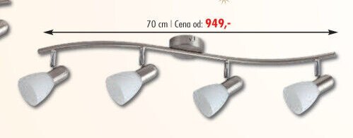 Spotové osvětlení 70 cm - UNI HOBBY akcniletaky.com