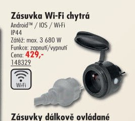 Zásuvka Wi-Fi chytrá - UNI HOBBY akcniletaky.com