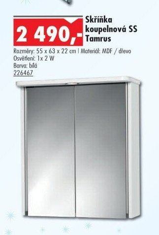 Skříňka koupelnová SS Tamrus - UNI HOBBY akcniletaky.com