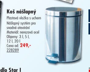 Koš nášlapný - UNI HOBBY akcniletaky.com