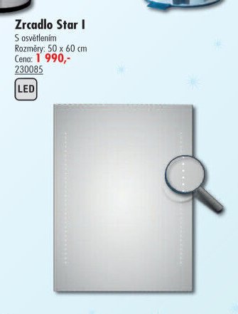 Zrcadlo Star I - UNI HOBBY akcniletaky.com