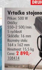 Vrtačka stojanová DP 16 VL - UNI HOBBY akcniletaky.com
