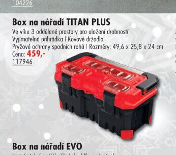 Box na nářadí TITAN PLUS - UNI HOBBY akcniletaky.com
