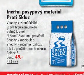 Inertní posypový materiál Proti Skluz - UNI HOBBY akcniletaky.com