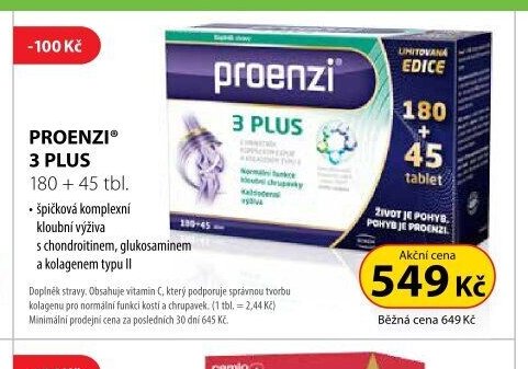 PROENZI 3 PLUS 180 + 45 tbl.