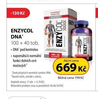ENZYCOL DNA 100 + 40 tob.