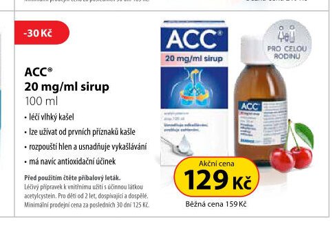 ACC 20 mg/ml sirup 100 ml