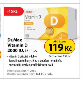 Dr.Max Vitamin D 2000 IU, 60 cps.