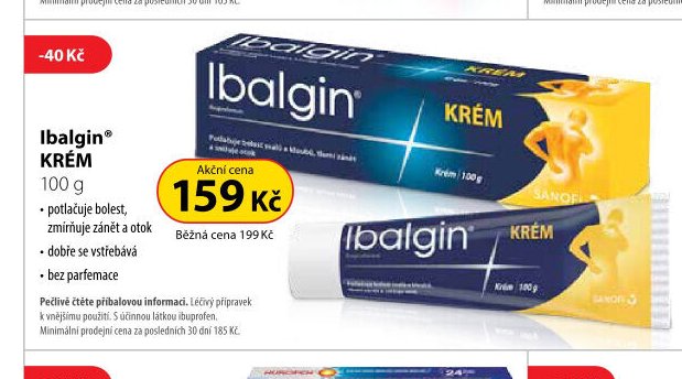Ibalgin KRÉM 100 g