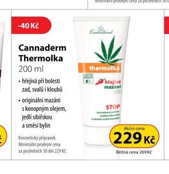 Cannaderm Thermolka 200 ml