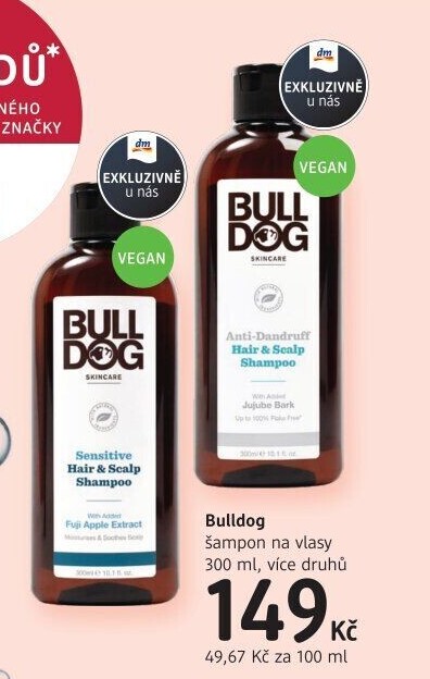 Šampon na vlasy Bulldog