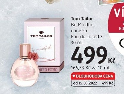 Toaletní voda dámská Be Mindful Tom Tailor