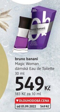 Toaletní voda dámská Magic woman Bruno Banani