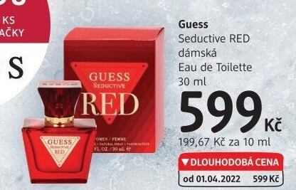Toaletní voda dámská Seductive Red Guess