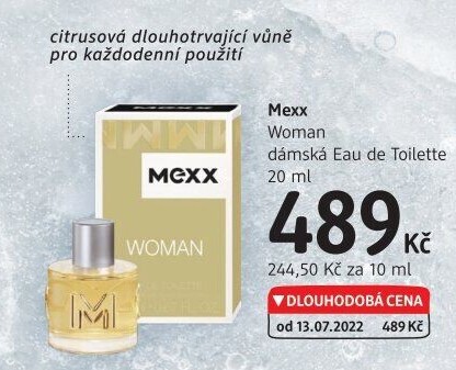Toaletní voda dámská Woman Mexx