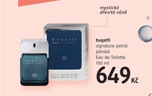 Toaletní voda pánská Signature Petrol Bugatti