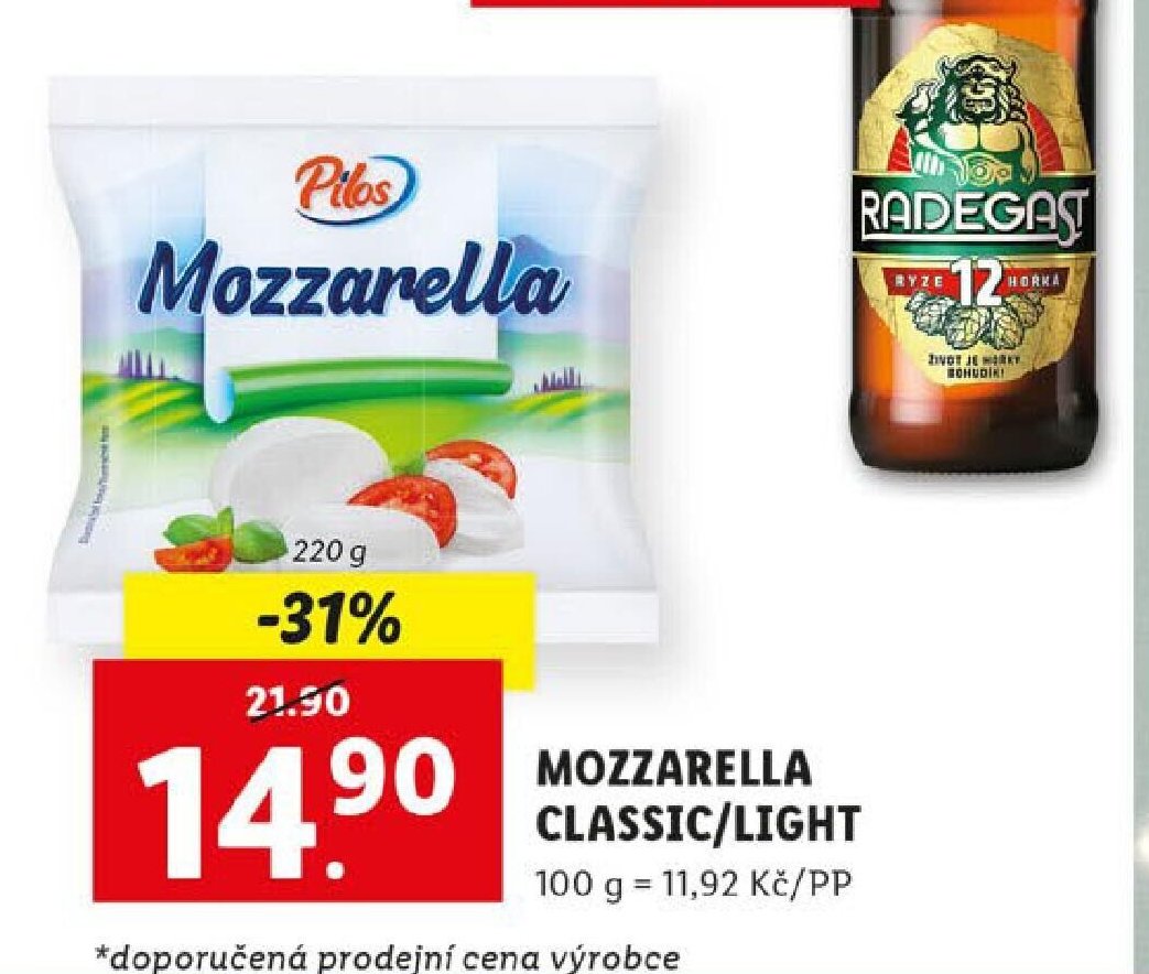 Pilos Mozzarella Classic/Light