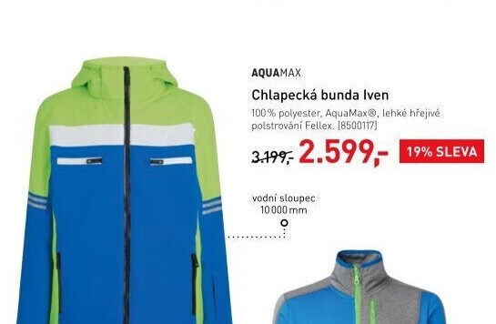 Chlapecká lyžařská bunda McKINLEY