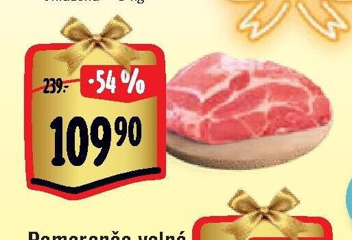 Vepřová krkovice bez kosti