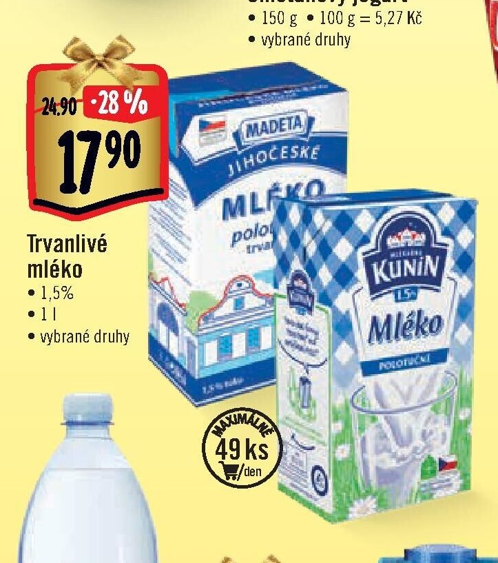 Trvanlivé mléko