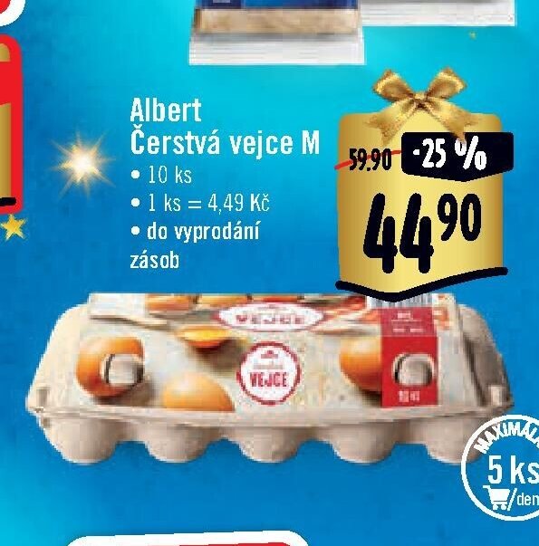 Albert Čerstvá vejce M