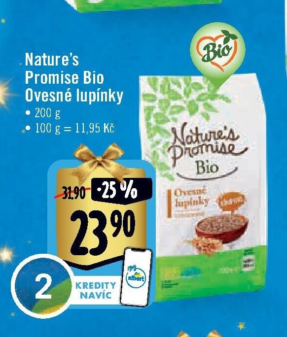 Nature's Promise Bio Ovesné lupínky