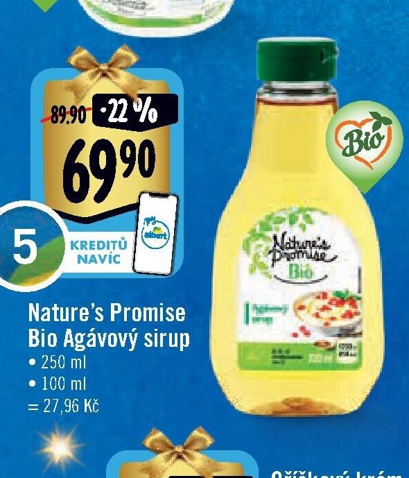 Nature's Promise Bio Agávový sirup