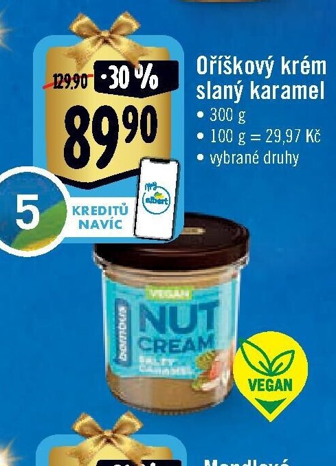 Oříškový krém slaný karamel