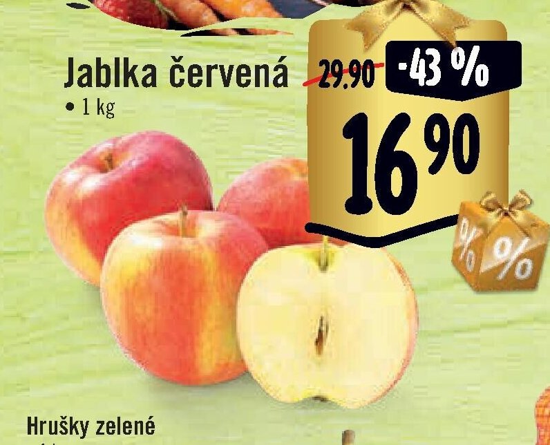 Jablka červená