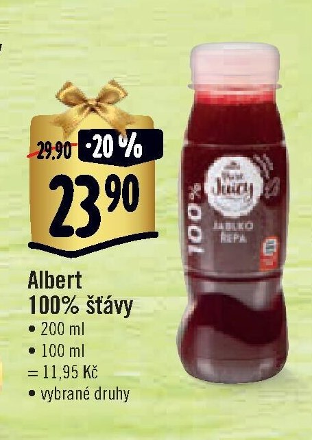 Albert 100% šťávy